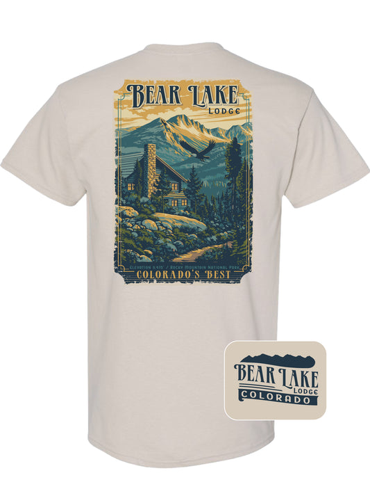 Half Dome Bear Lake Lodge Tee