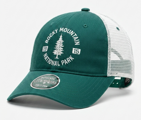 Power Pine Cap - Forest Green