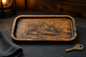 Tray Wooden - Mountain