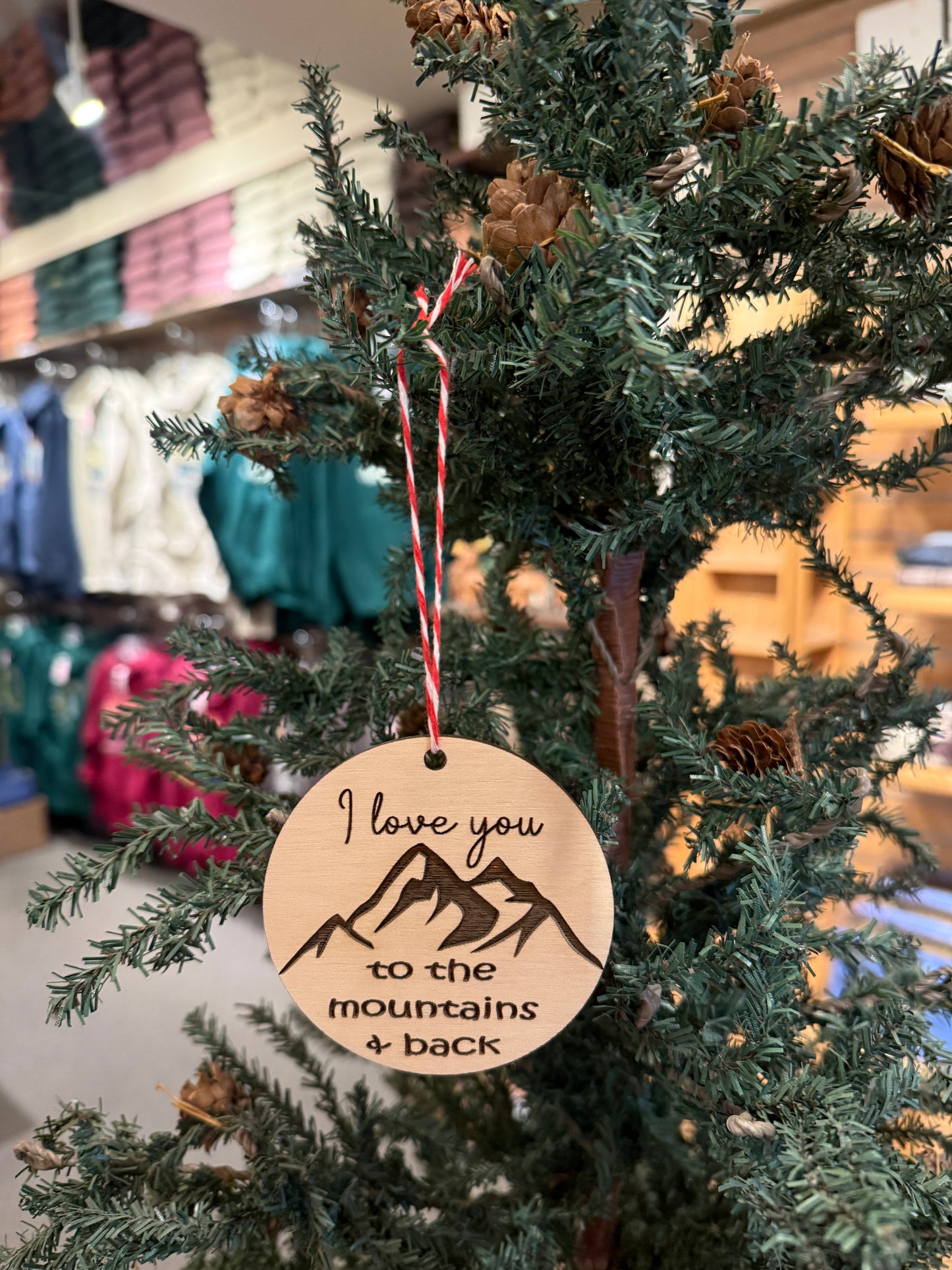 Ornament - I Love You to The Mountains and Back