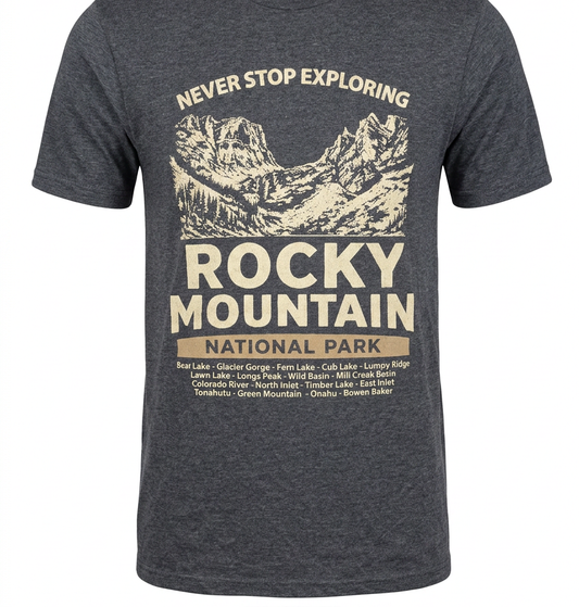 Never Stop Exploring Tee