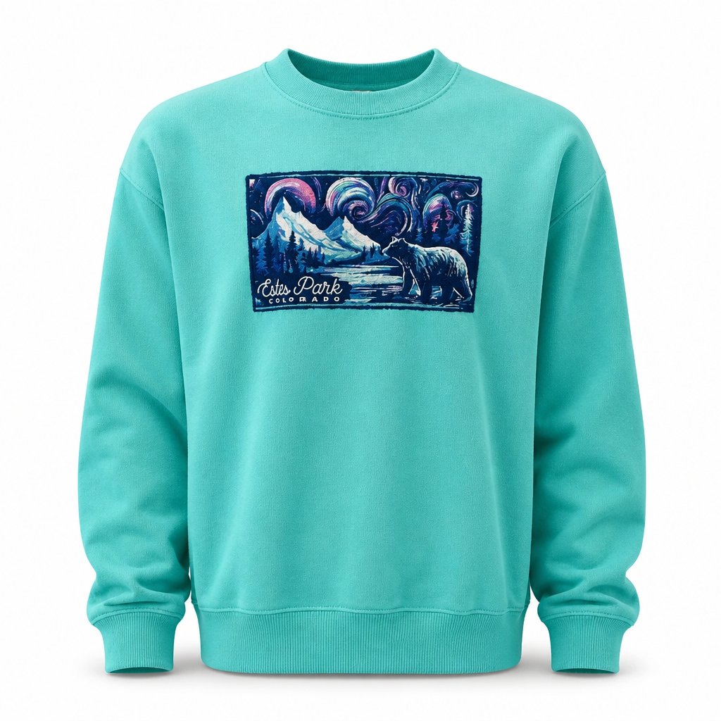 Polar Lights Bear Crewneck