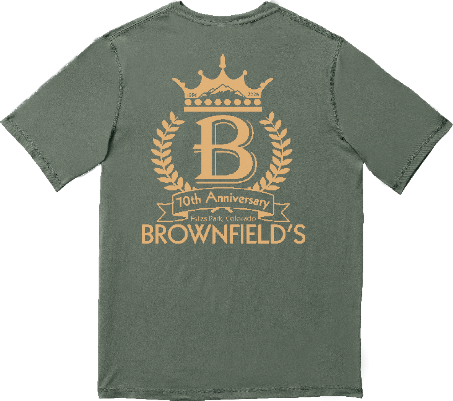 Brownfield's 70th Anniversary S/S Tee