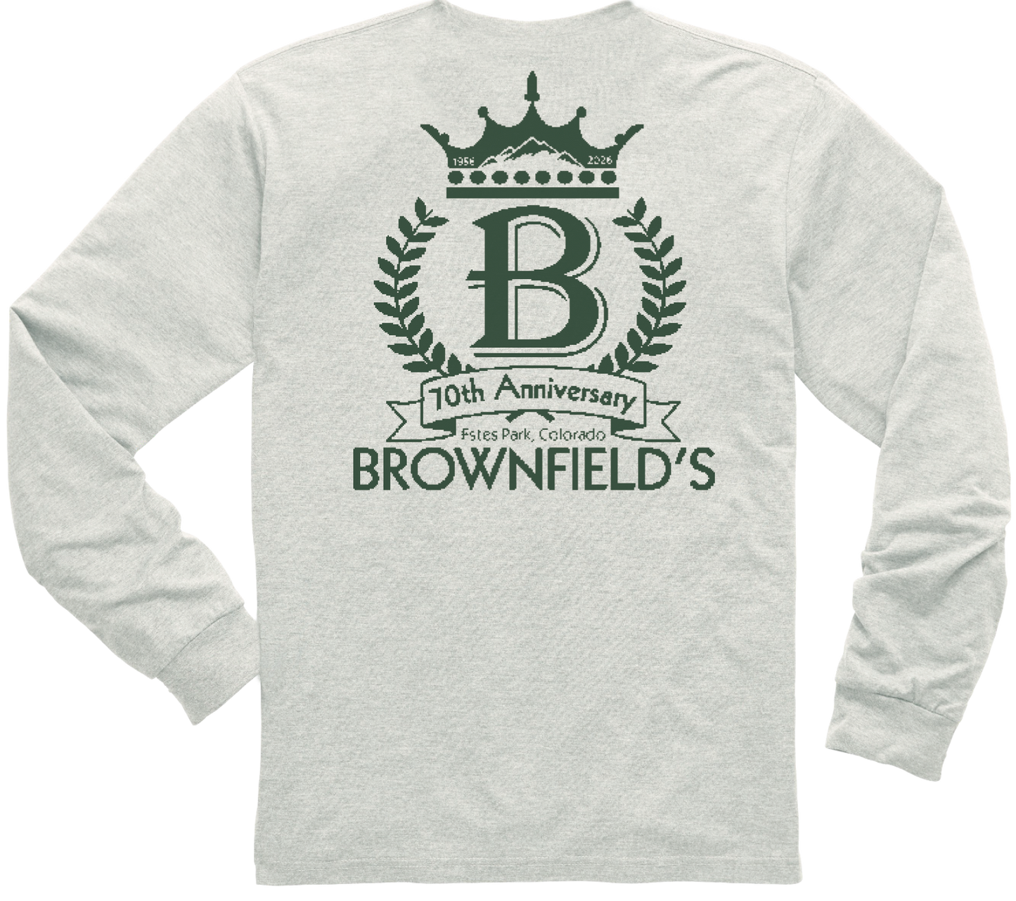 Brownfield's 70th Anniversary L/S Tee - Oatmeal