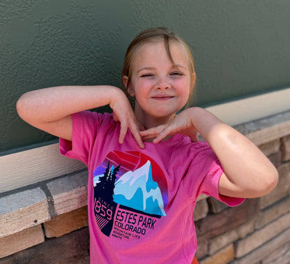 Pie Chart Mtn. Kids Tee