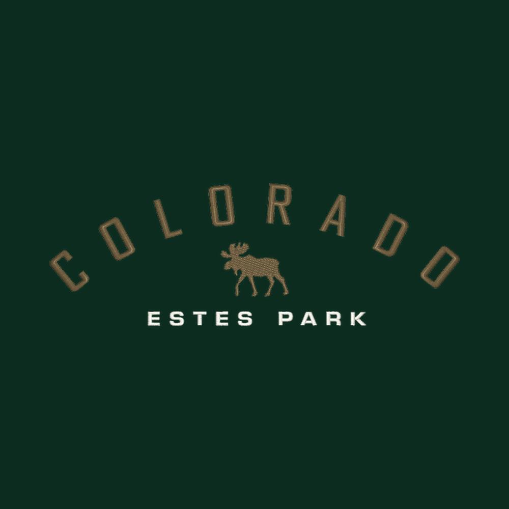 One Again Moose Emb. Crewneck