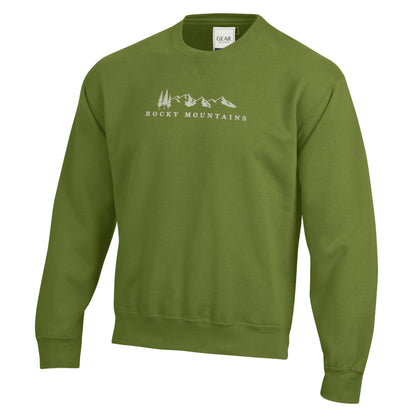 Through the Woods Emb. Crewneck
