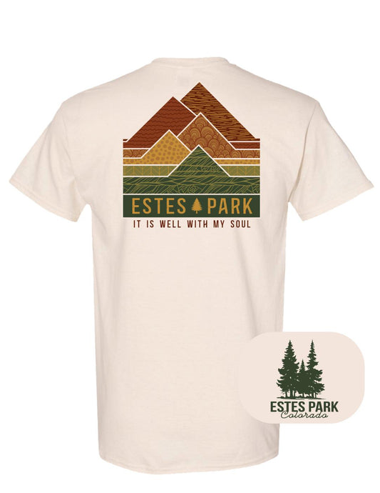 Textured Mountain Tee